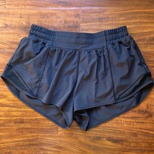 Black lululemon shorts